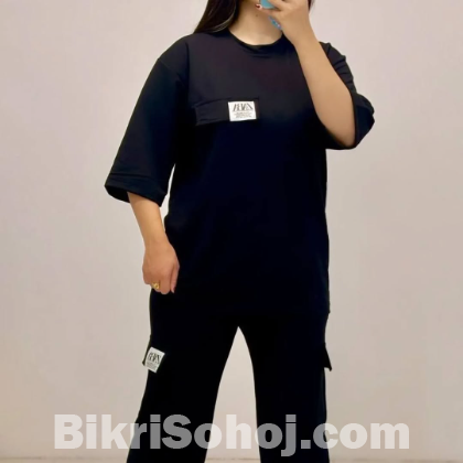 Ladies Tshirt and Trouser Set  Tshirt
